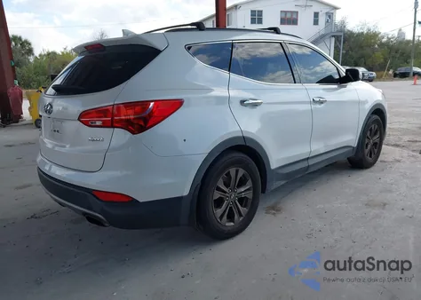 2013 Hyundai Santa Fe Sport z USA, uszkodzony, nr VIN 5XYZU3LBXDG092311
